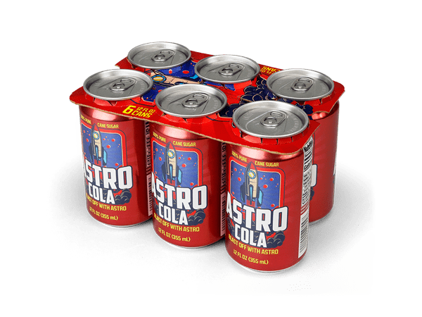 EnviroClip™ Cans Clip-Style Multipack in a 6-pack